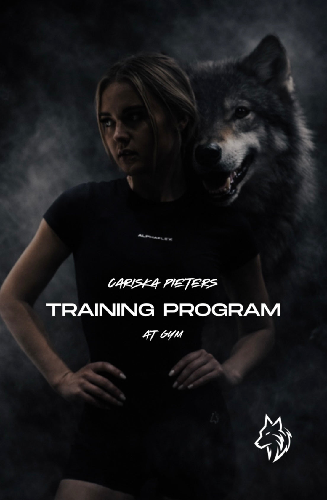Cariska Pieters // training program at gym