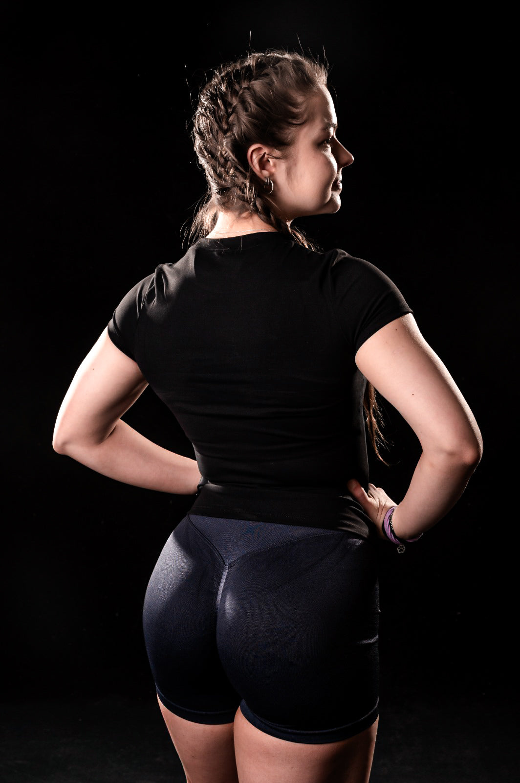 FLEX 2.0 black compression tee