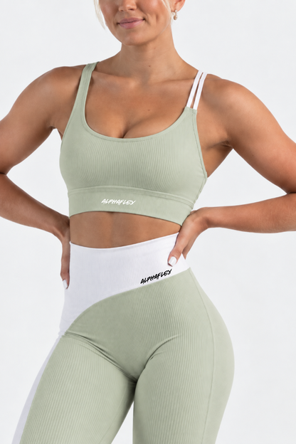 TEMPTED top palm green