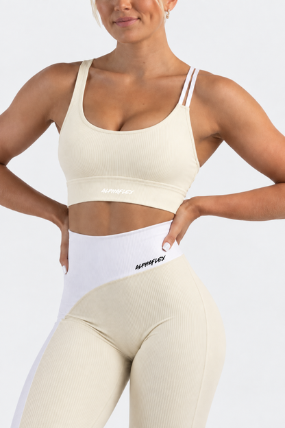 TEMPTED top beige