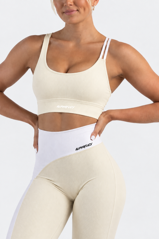 TEMPTED top beige