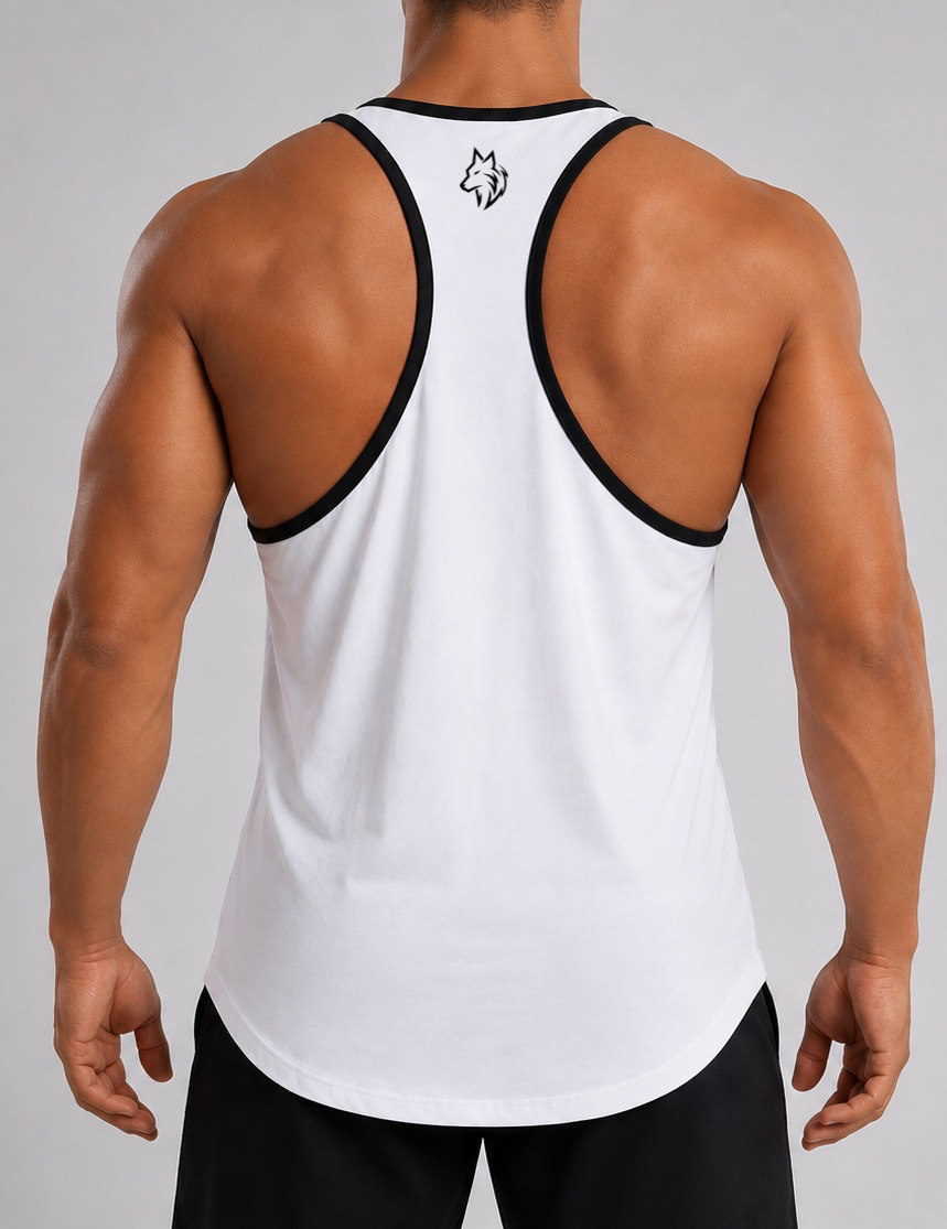 mens BETA stringer (white)
