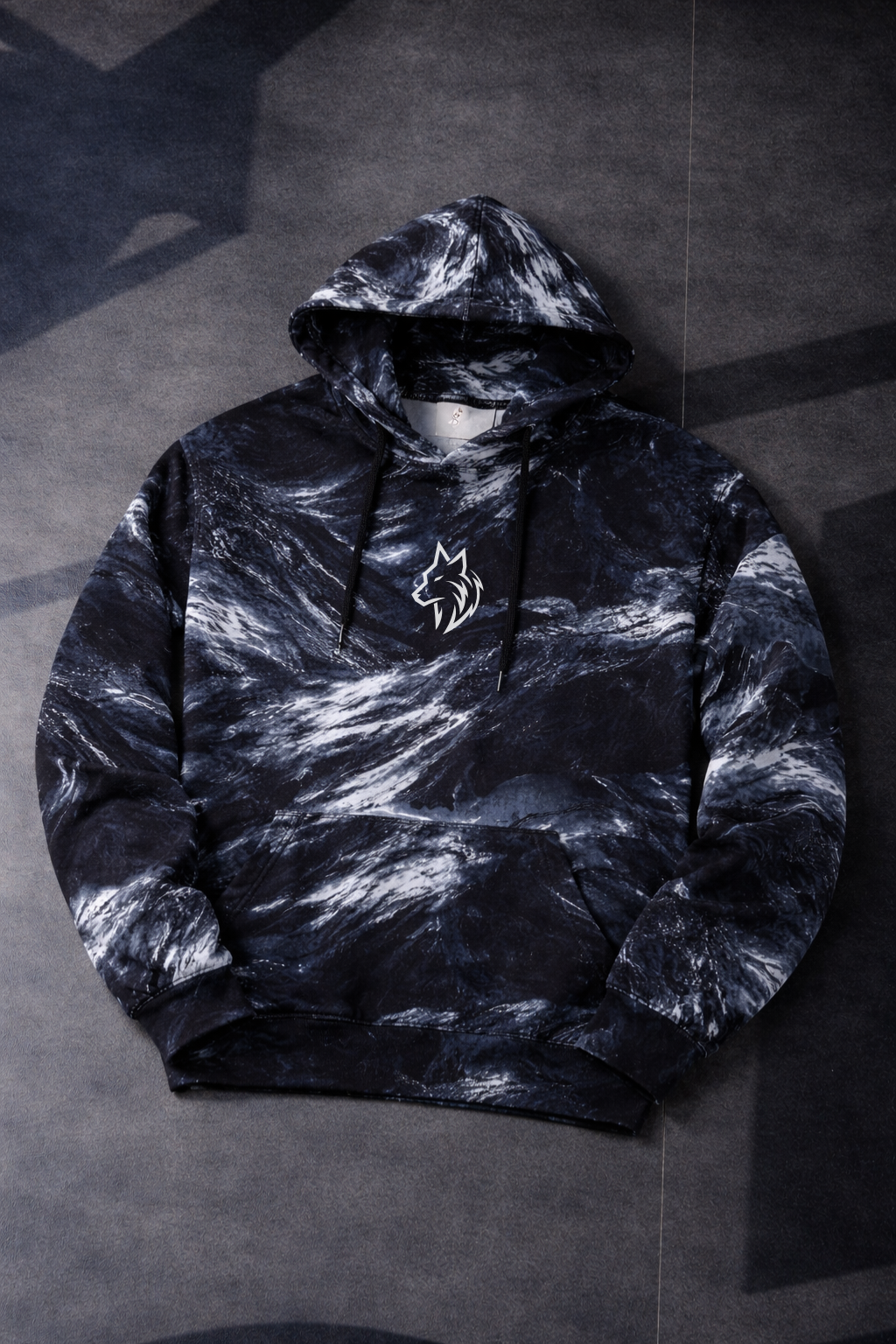 unisex LIFT hoodie (Blue/Black)