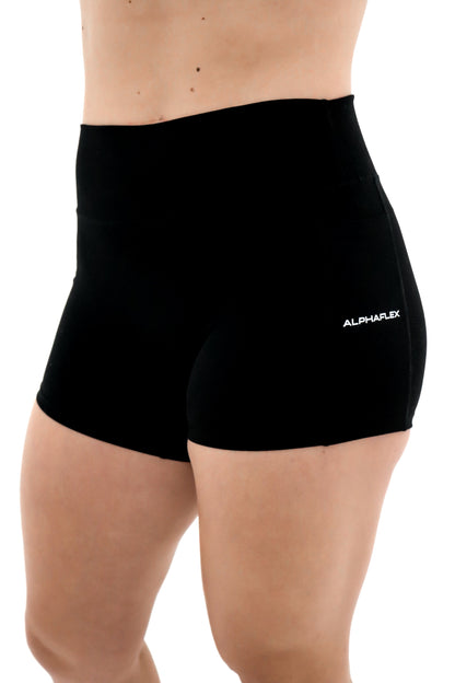 HYBRID short black
